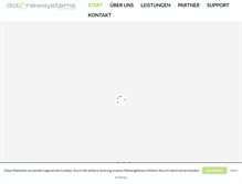 Tablet Screenshot of dot-newsystems.com